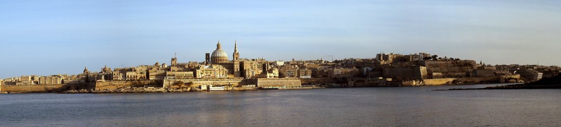 Blick auf Valletta